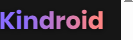 Kindroid logo